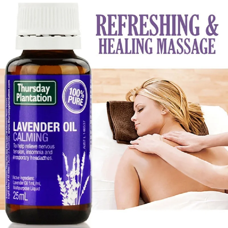 Эфирное масло лаванды 25 мл ароматерапия спокойный стресс расслабляющий ум