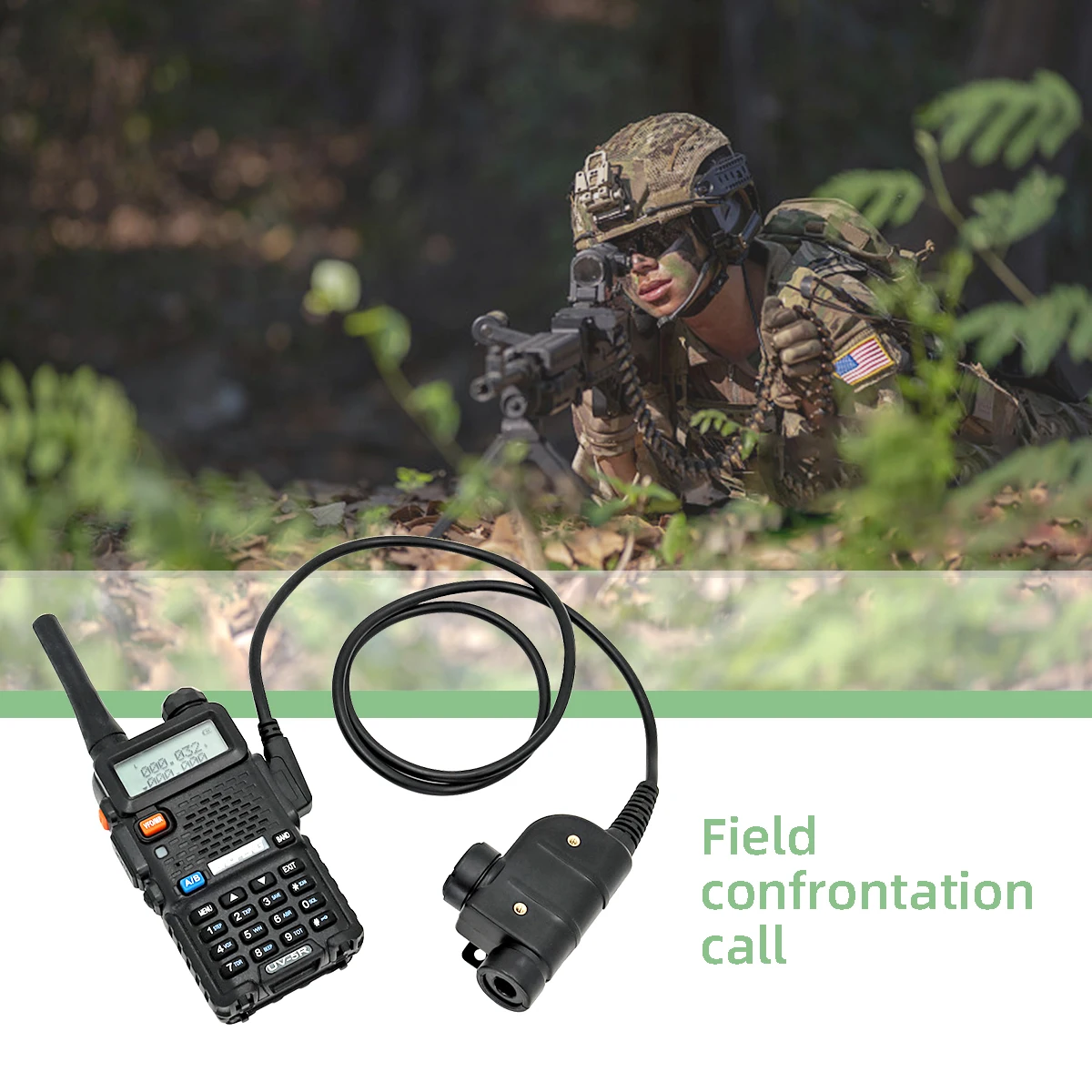 Silynx PTT Airsoft Shooting Tactical Headset Military Headset Adapter U94 PTT for Hunting Noise Reduction Shooting Headphone