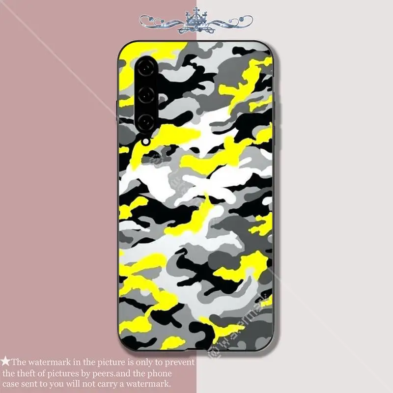 Роскошный камуфляжный чехол для телефона в стиле милитари с камуфляжным