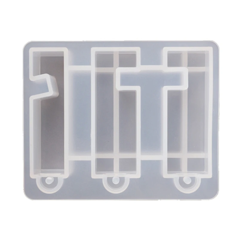 

Protable Mobile Phone Stand Silicone Resin Mold Phone Holder Keychain Pendant Epoxy Resin Phone Bracket Mold Craft Tools