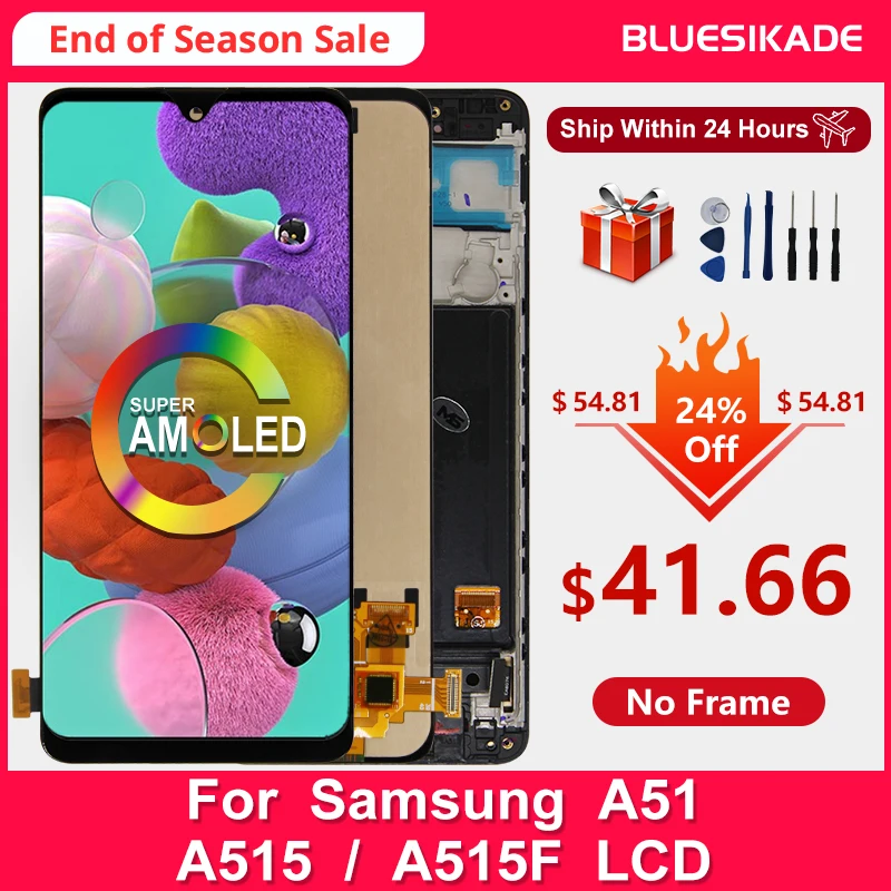 Дисплейный модуль для Samsung Galaxy A51 A515F SM A515F/DS в ассортименте.|Экраны мобильных