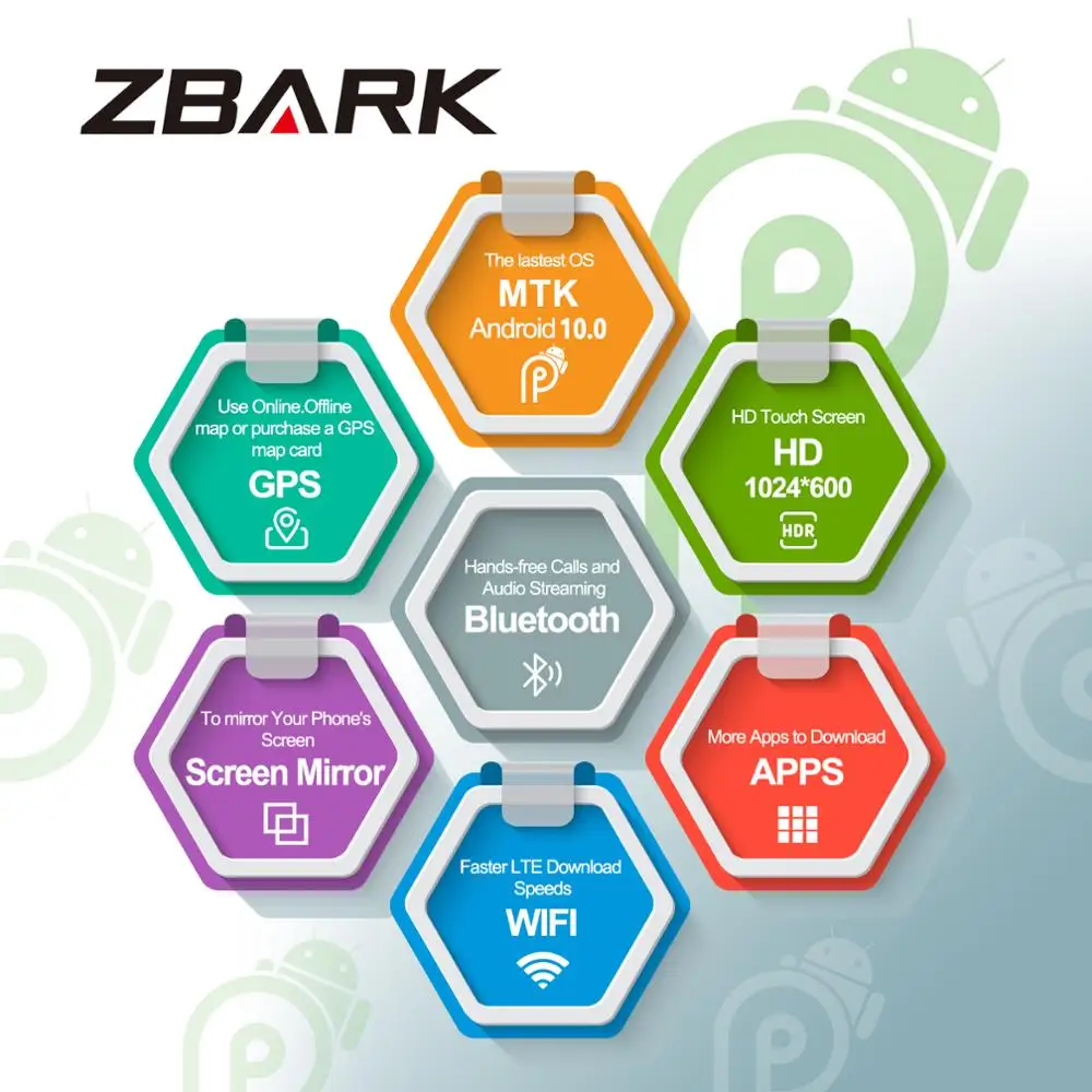 9 дюймов Android 10 0 2 Din RAM 2G мультимедийный автомобильный стерео радиоплеер GPS