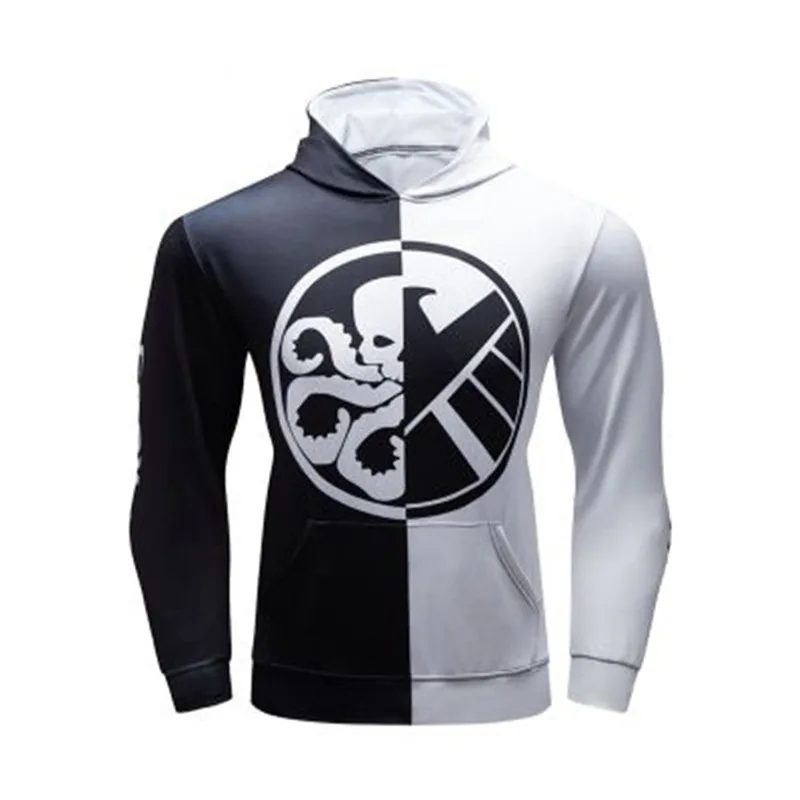 

3D Printed The Iron Spider Costume Hoodies Men Superhero Man Hooded Cosplay Sweatshirts Casual Tops Sportswear