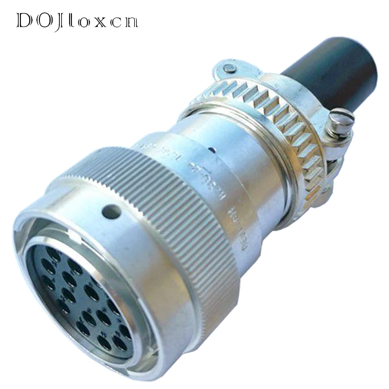 

1 Set 16-Hole Original Authentic Deutsch Wiring Plug HD36-24-16SE-059 Female Connector Metal Head With Tail Clip With Terminal