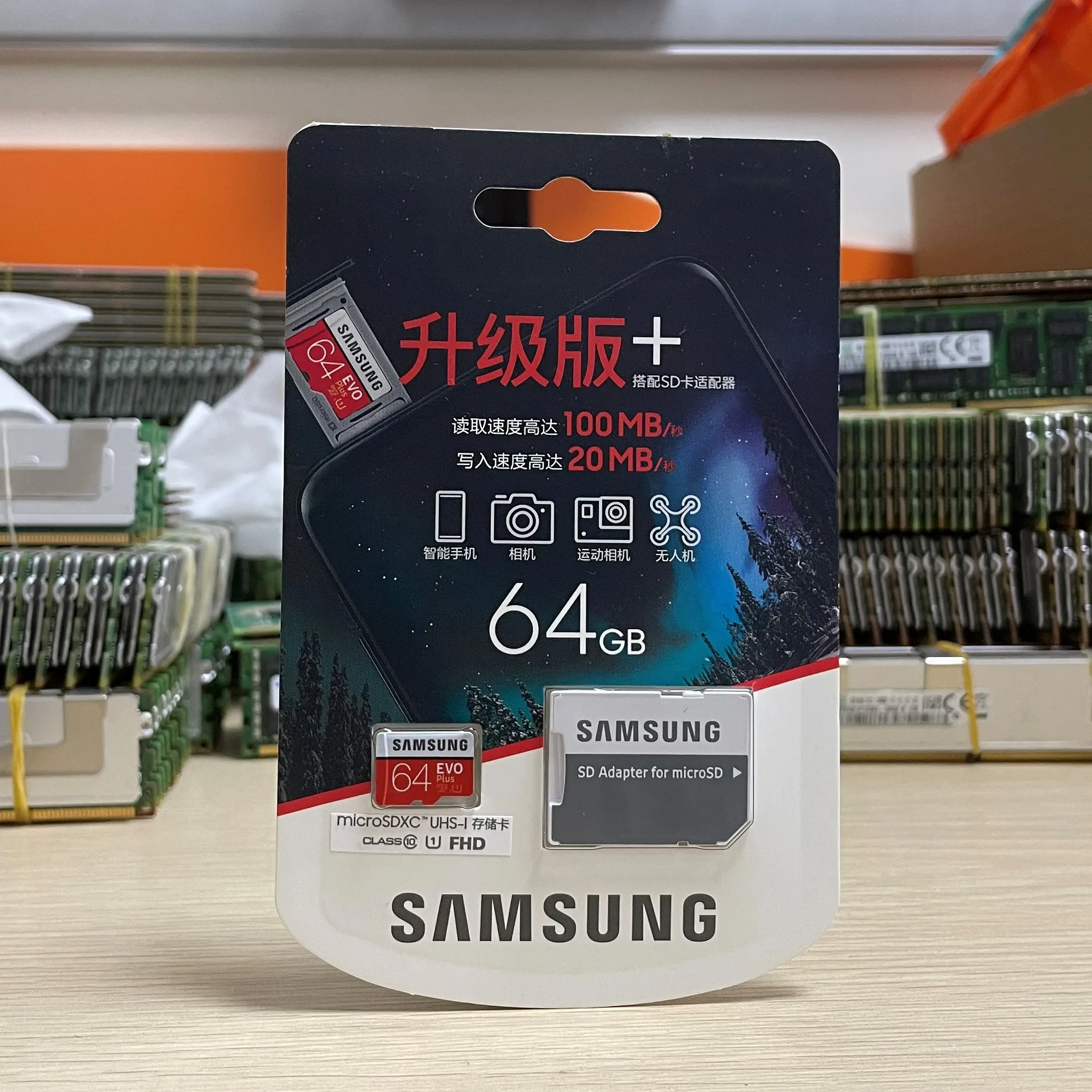 Карта памяти SAMSUNG Micro SD 256 ГБ 32 64 Гб 128 SDHC SDXC класса EVO + класс 10 C10 UHS TF карты Trans Flash