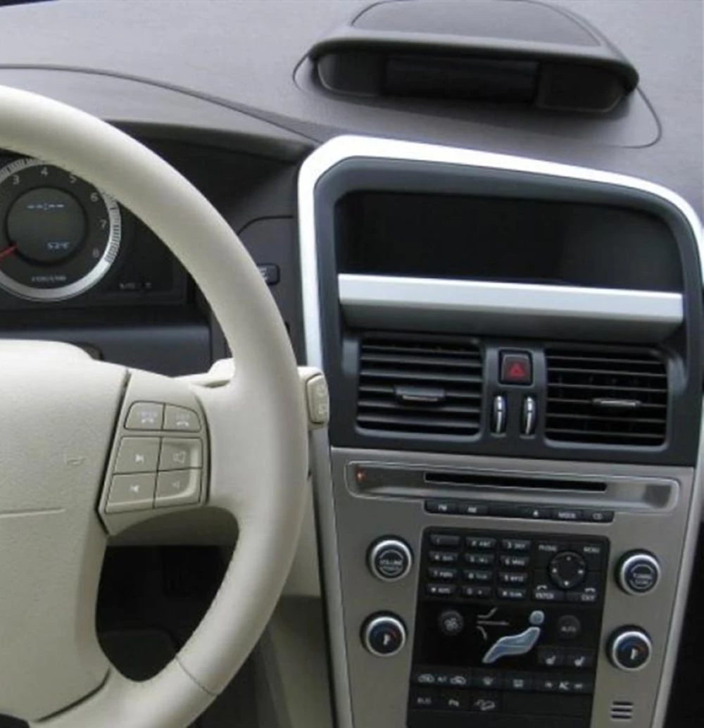 저렴한 안드로이드 10 무선 카플레이, 볼보 XC60 2009-2012 용 자동 서라운드 뷰 카메라 자동차 멀티미디어 플레이어 스테레오 라디오 GPS 네비게이션