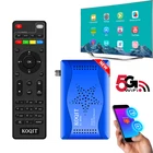 Цифровой декодер KOQIT 5G, спутниковый приемник T2-MI, DVB-S2, универсальный пульт дистанционного управления для Youtube, детский ТВ-приставка MeeCast tv stick IPTV EPG PVR