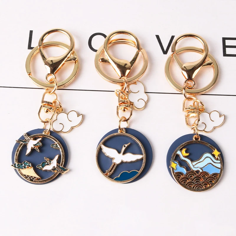 Модные брелки для ключей с красным краном мотоциклов и автомобилей оптовая