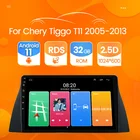 Автомагнитола для Chery Tiggo T11 2005-2013 Android 11, мультимедийный видеоплеер, навигация GPS, головное устройство, магнитофон, автомагнитола