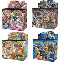 324pcsbox all latest versions pokemon cards xy sunmoon swordshield 36 bags sealed collection trading card game toys