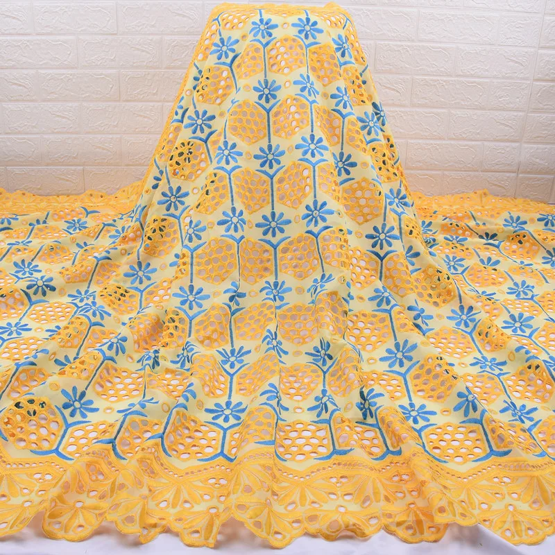 Женская кружевная ткань нигерийский тюль свадебная африканская для PartyA1774 | Дом и