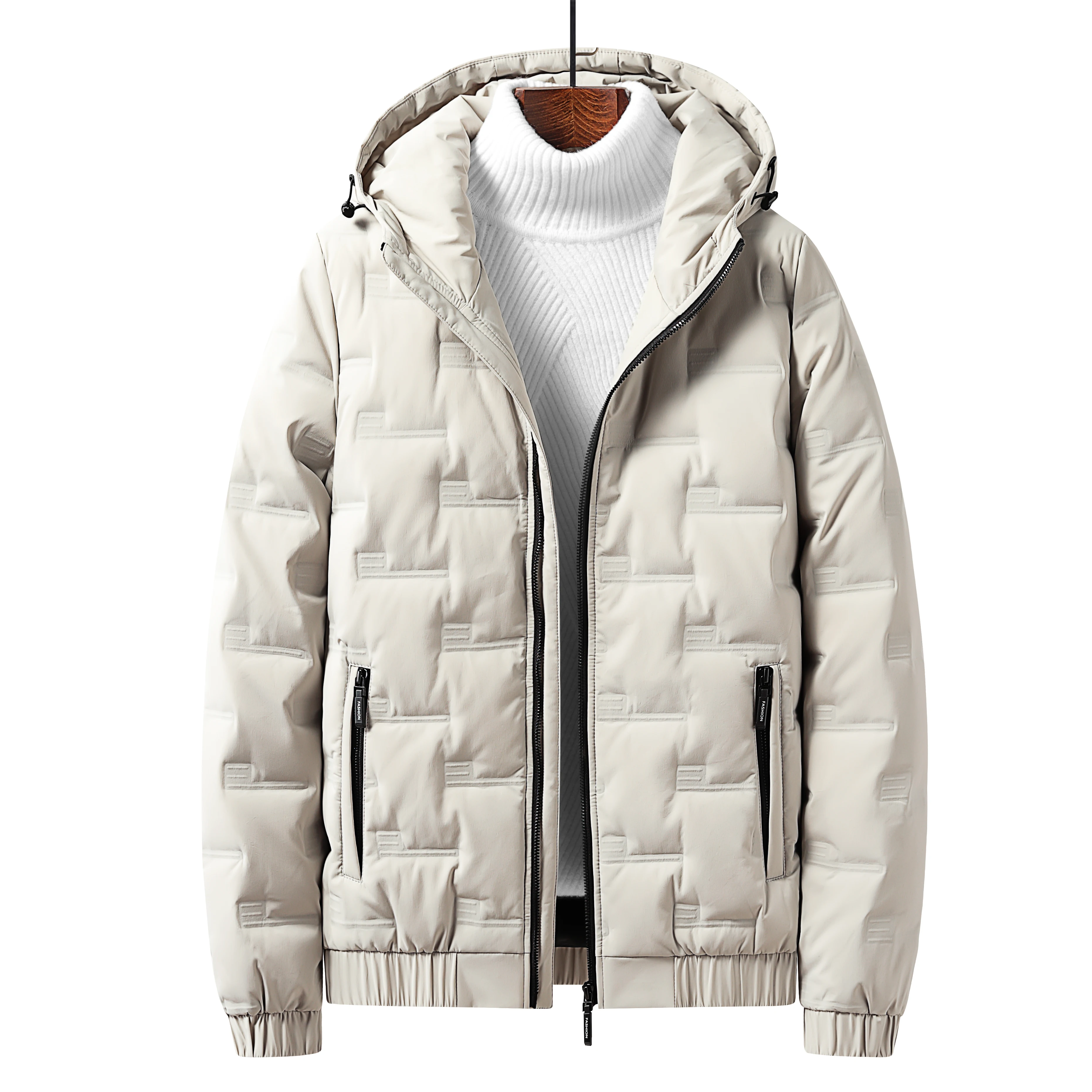 

Mens Cotton Padded Jacket Men 2020 New Winter Hooded Warm Soft Shell Jacket Solid Casual Slim Fit Windbreaker Jacket For Men