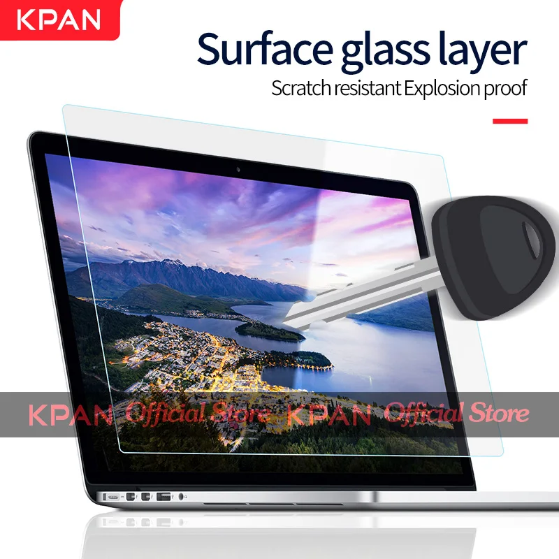 kpan anti blue light universal laptop screen protector 12 13 14 15 17 inch tempered glass film for dell hp xiaomi lenovo free global shipping