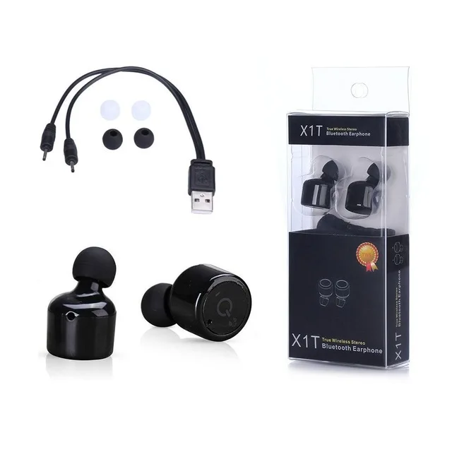 x1t no charging box X2T Беспроводная гарнитура bluetooth X1T наушники Hands free вкладыши стерео бас наушник для телефона xiaomi PK i10 i30 i60 tws - Цвет: x1t no charging box
