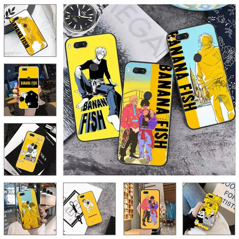 

Banana Fish Anime Phone Case For Xiaomi Mi Redmi Note 8T 9T 9S 9A 10 7 8 9 Lite pro