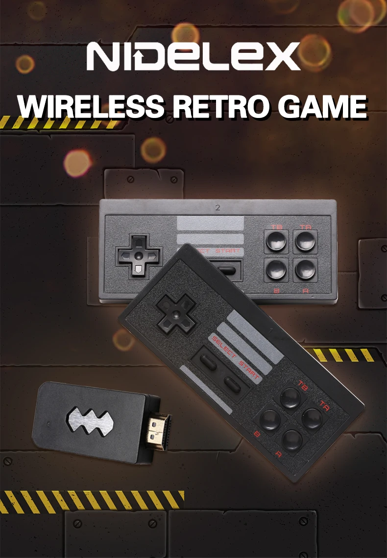 EMX-41 USB Беспроводная портативная ТВ Видео игровая консоль встроенный в 568 цифровая Классическая игра 8 бит видео консоль Поддержка HDMI выход
