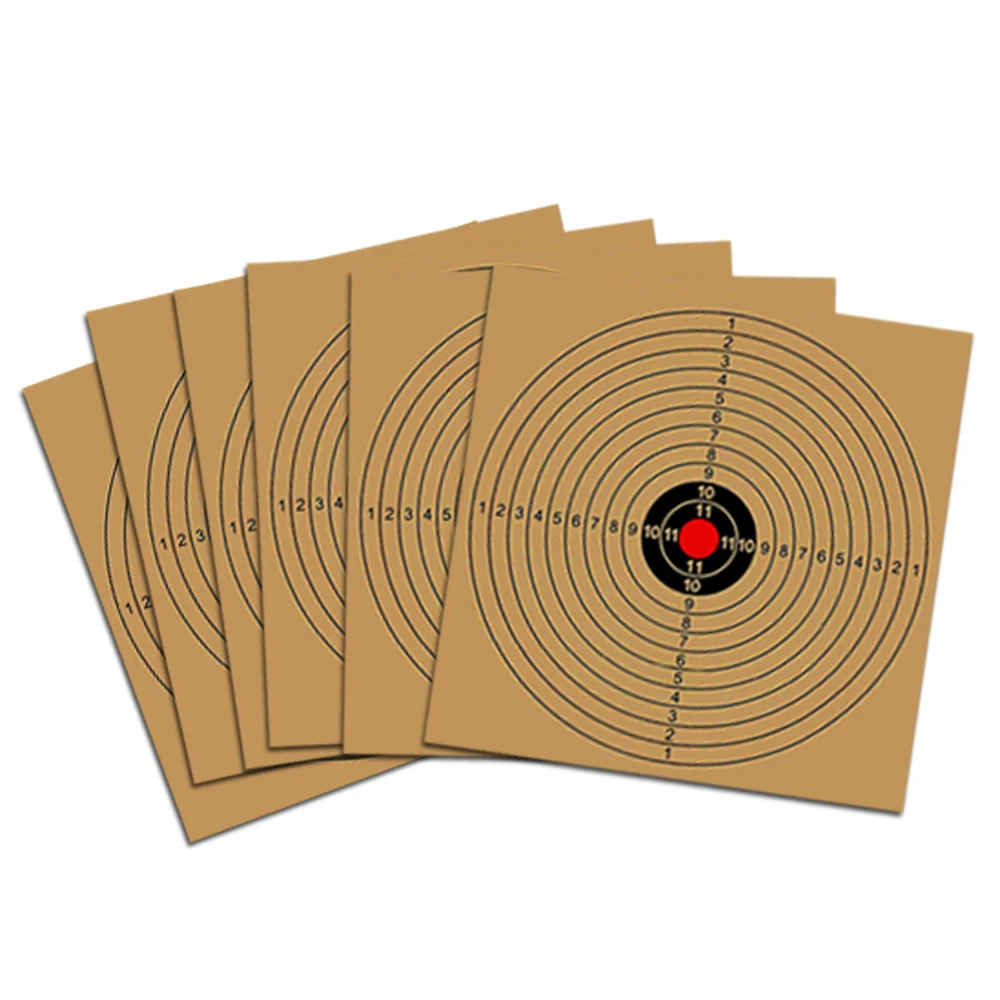 " коричневая бумажная карта стрелы для стрельбы из крафт-бумаги для стрельбы на открытом воздухе аксессуары для упражнений 100 шт