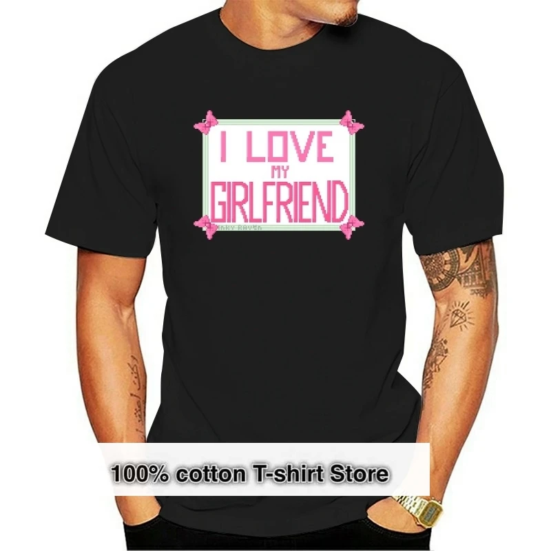 

MY GIRLFRIEND T-Shirt Boyfriend Present Gift This Guy Loves His Girlfriend T Shirts Anniversary Shirts Valentines Tshirt