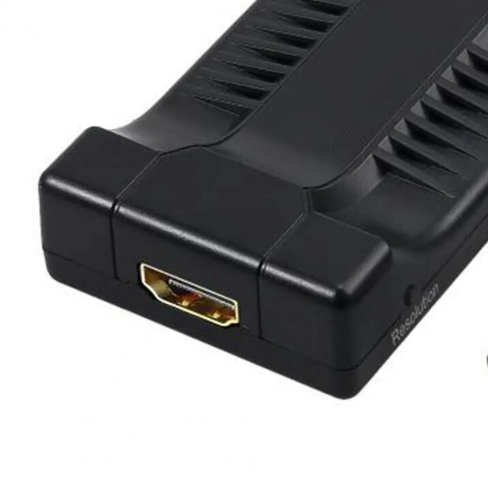 Портативный универсальный HDMI-совместимый с YPbPr компонентный видеоконвертер