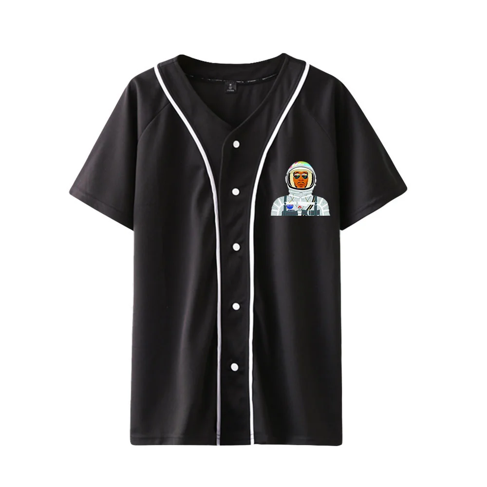 Мужские и женские бейсбольные футболки Cudi merch летние спортивные брюки с коротким