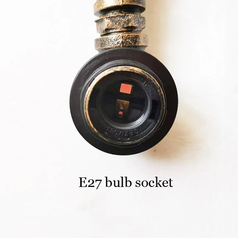 Лофт лампы имитация водопровода E27 настенный светильник лампа для спальни