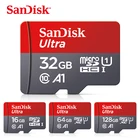 Карта памяти SanDisk 16 ГБ 32 ГБ 64 Гб 128 ГБ SDTF флэш Uitra C10 TF карты класс 10 16 ГБ 32 ГБ microSD для телефона