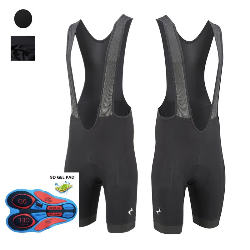 Шорты с защитой от скольжения Morvelo 9D de GEL silicona Coolmax almohadilla babero bicicleta carretera bicicleta|Шорты