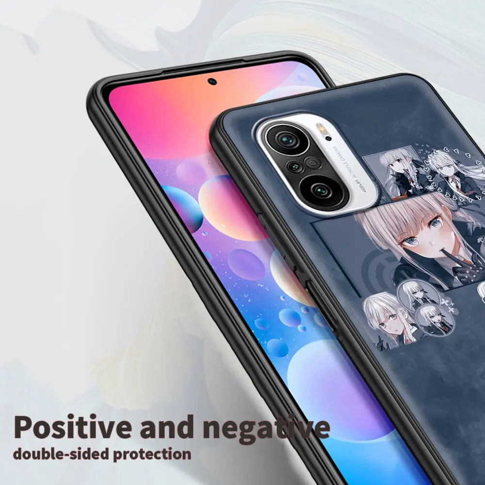Чехол для Redmi Note 10 9 8 7 Pro Max Danganronpa V3 аниме бампер из ТПУ чехол сотового телефона REDMI