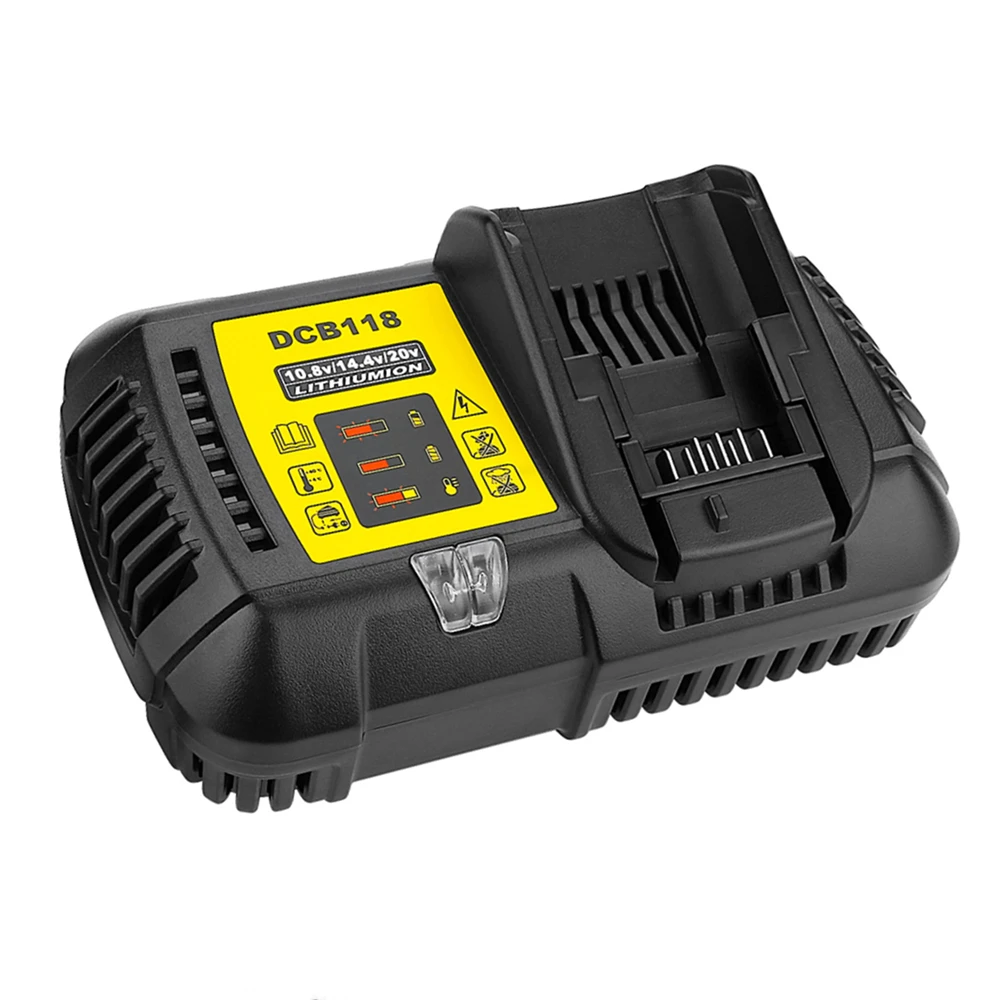Зарядное устройство DCB118 4 5 А для аккумуляторов Dewalt 10 8 В 12 14 18 в 20 DCB200 DCB205 DCB208 |