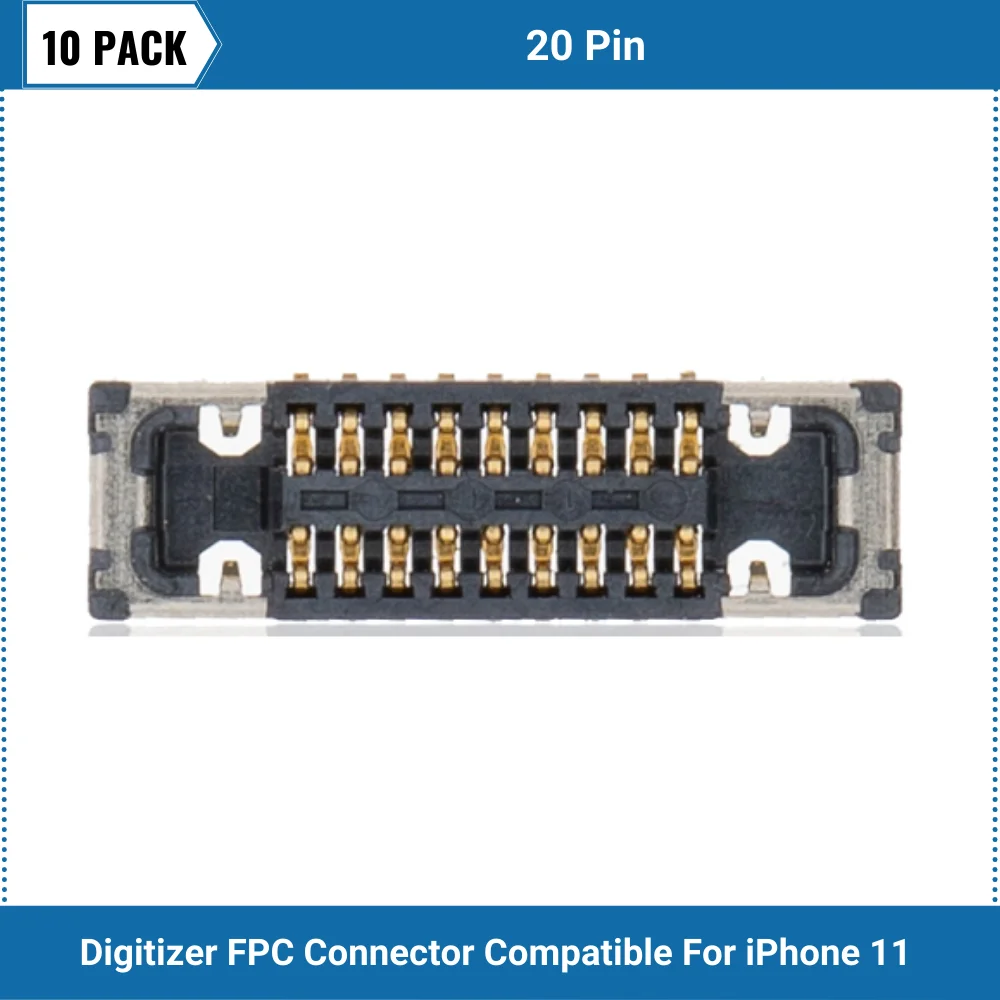 

Коннектор FPC для цифрового преобразователя, совместимый с iPhone 11 (20 контактов)