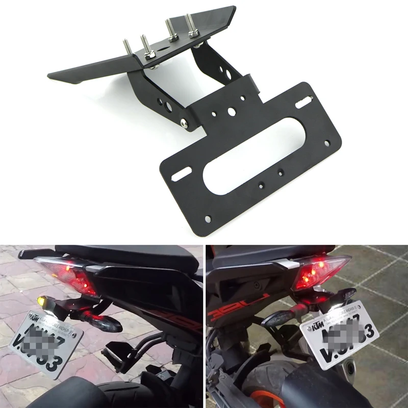 Комплект держателей для номерного знака кронштейн KTM 125 250 390 Duke 2017-2019 2020 2021 2017-2021 |