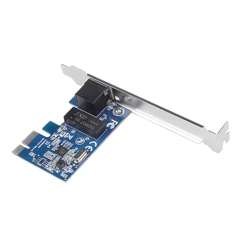 Сетевая карта Kebidu PCI Express PCI-E Gigabit Ethernet 10/100/1000 м RJ-45 LAN адаптер конвертер сетевой