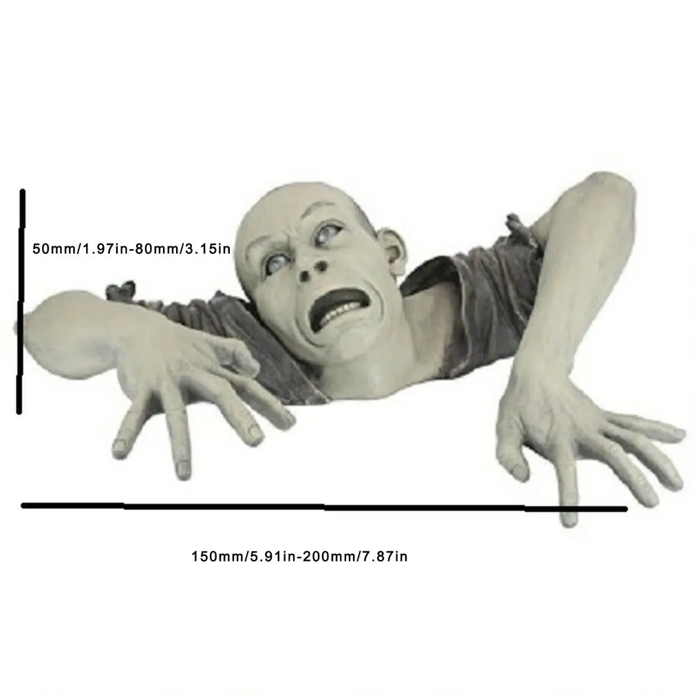 

Garden Decoration Zombie Montclair Swamp Statue Halloween Horror Decorations Resin Crafts Vivid Statue