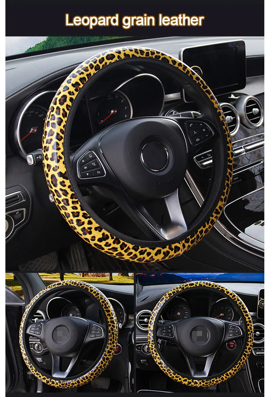 Чехол рулевого колеса автомобиля синий камуфляжный дышащий всесезонный