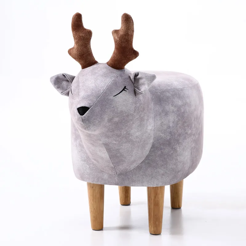 Современная минималистская домашняя обувь скамейка мультяшный олень одежда