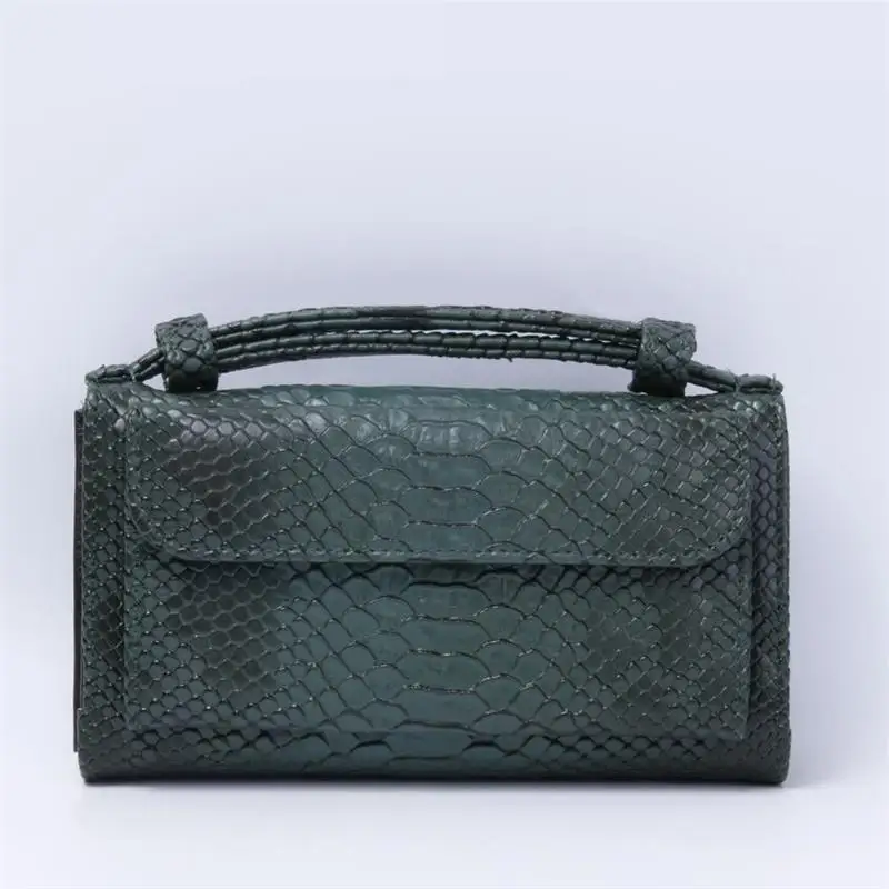 Новинка 2020 Модный женский клатч со змеиным узором роскошные дизайнерские