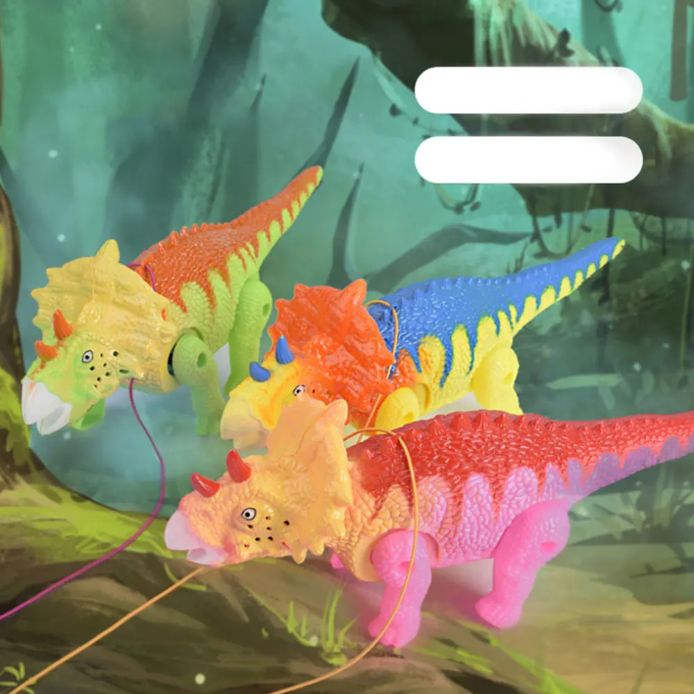 Электронный пульт дистанционного управления сверкающий динозавр Тираннозавр