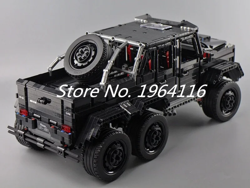 Конструктор J901 автомобиль из серии the G63 6x6 land cruiset Набор строительных блоков