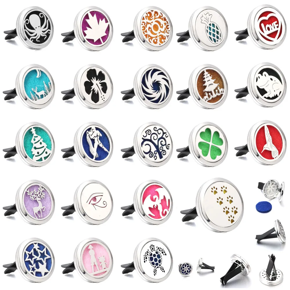 Новинка автомобильный освежитель воздуха подвесная ароматерапия из нержавеющей