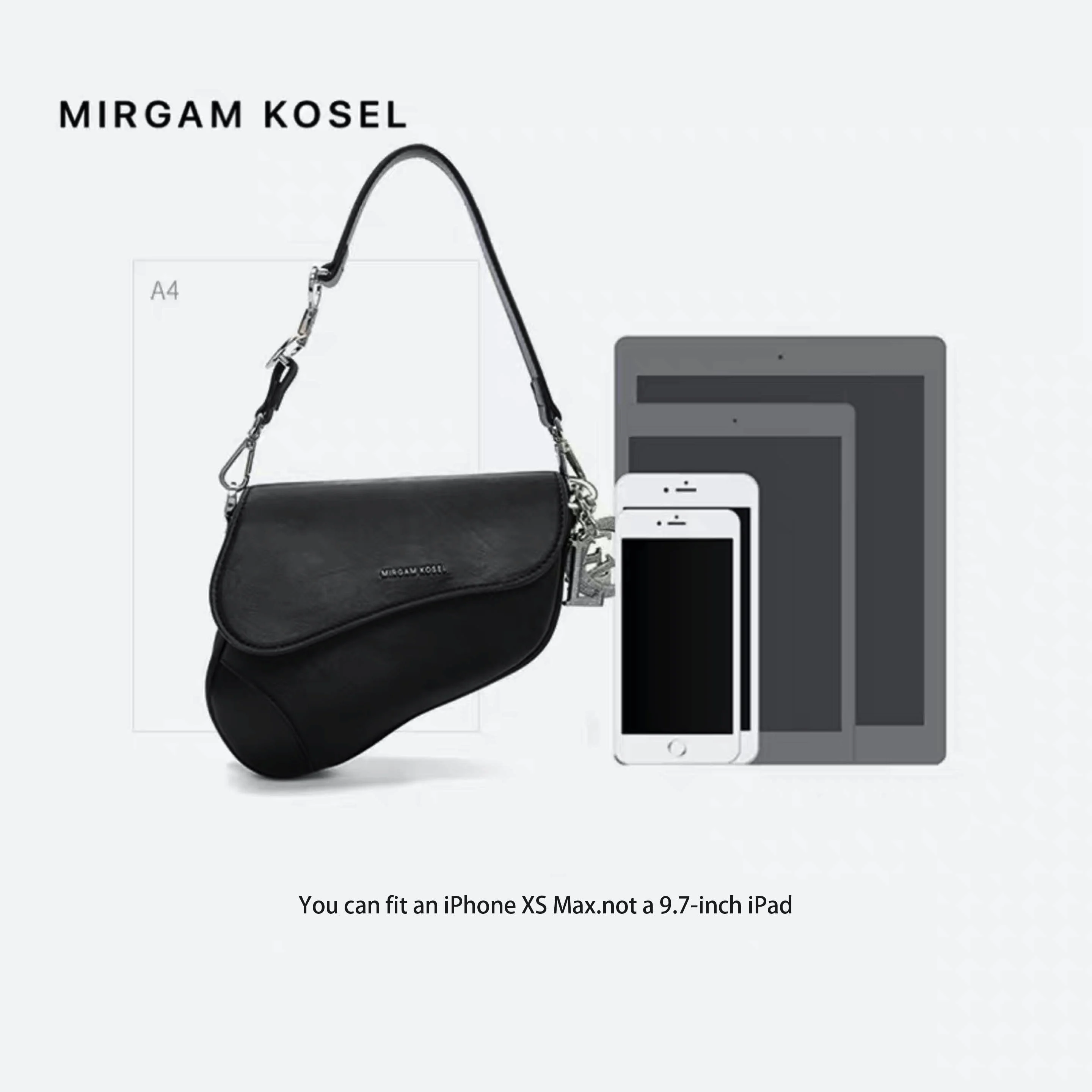 

Saddle HandBags for Women Solid Diamonds Shoulder Bag National Fashion Classic Lady Bags 2021 new Luxury Designer Brand Gift