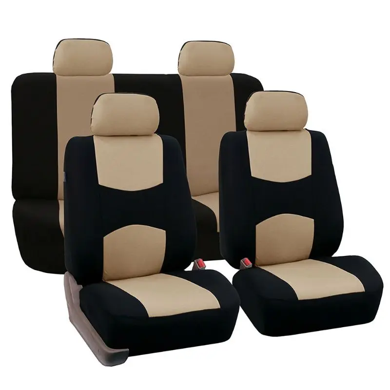 

28GC 9pcs/set Car Universal Seat Covers Set Dirt Resistant Auto Seat Protector