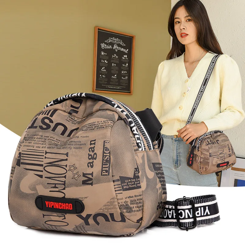 

Casual Women Crossbody Bags Waterproof Oxford Shoulder Bag Fashion Letter Female Bag Woman Handbag Quality Travel Design Bags