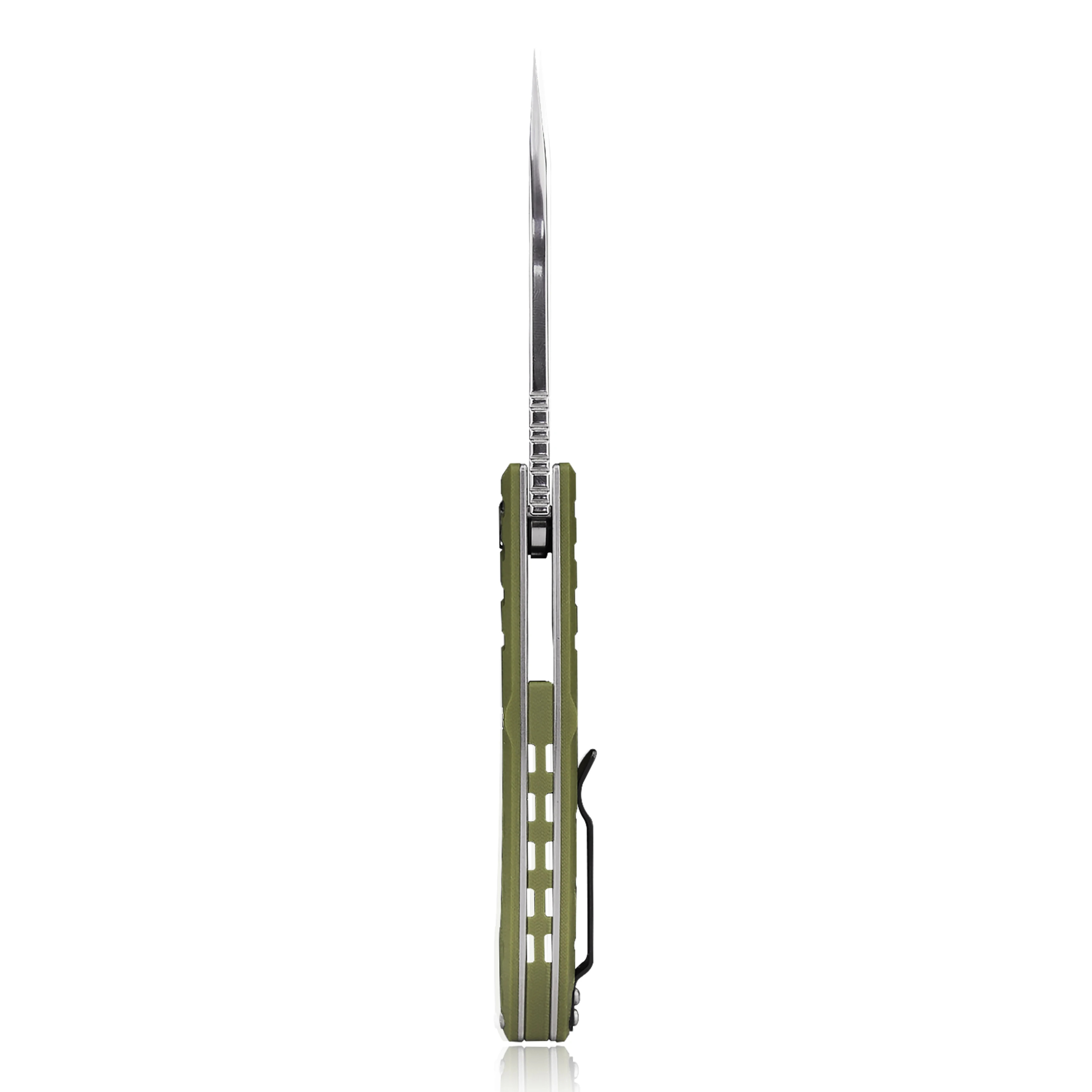 KUBEY KU208 складной карманный нож с зажимом, эргономичная ручка G10 и 3,5 лезвие из стали Kurki D2, Керамический шарикоподшипник шайба
