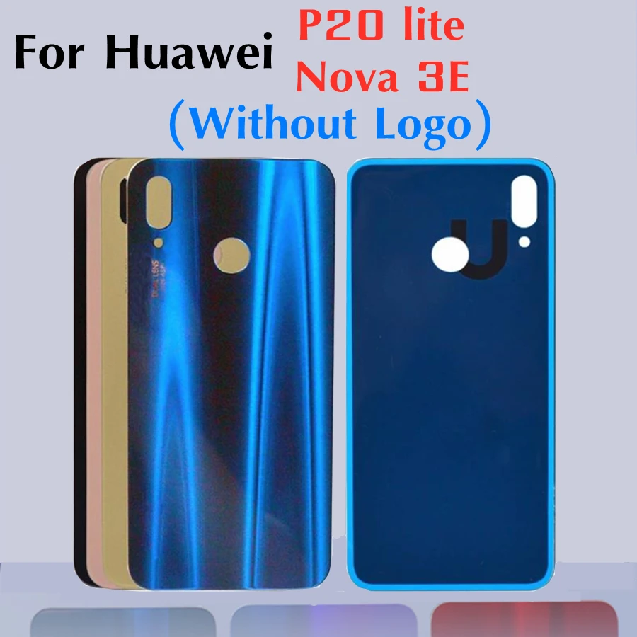 

5.84 inch For Huawei nova 3E / P20 Lite Back Battery Cover Rear Housing Glass Door Panel Case