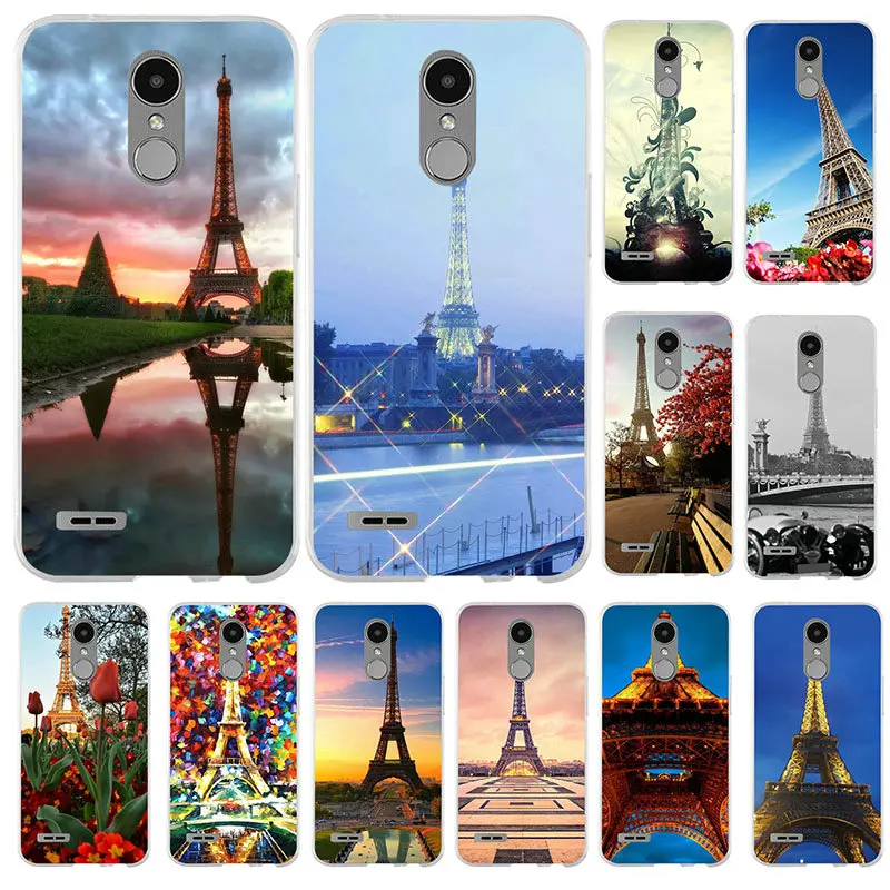 Мягкие чехлы для телефонов с изображением Эйфелевой башни ночного боке Франции