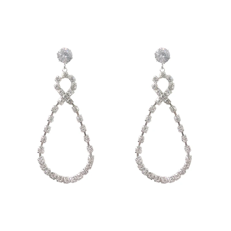 Полые серьги женственность Корейская длинная версия 2020 новые изысканные