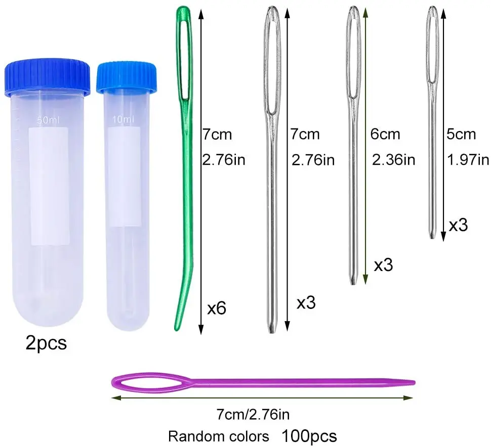 Большие тупые иглы и изогнутая Гобеленовая игла LMDZ крупные швейные вязание