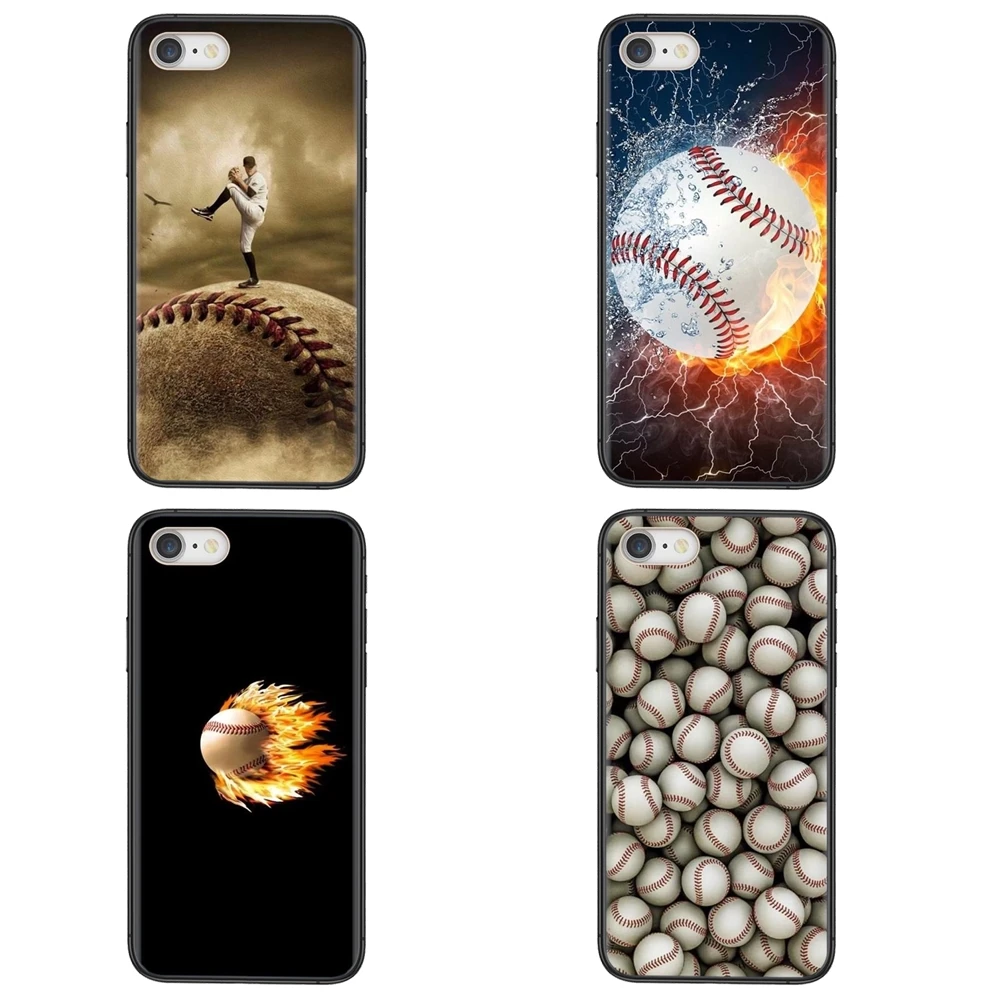 Дешевые мягкие бейсбольные сумки для iPhone 11 12 Pro Mini Max Plus X XS XR 8 7 6S SE 5 5C - купить по