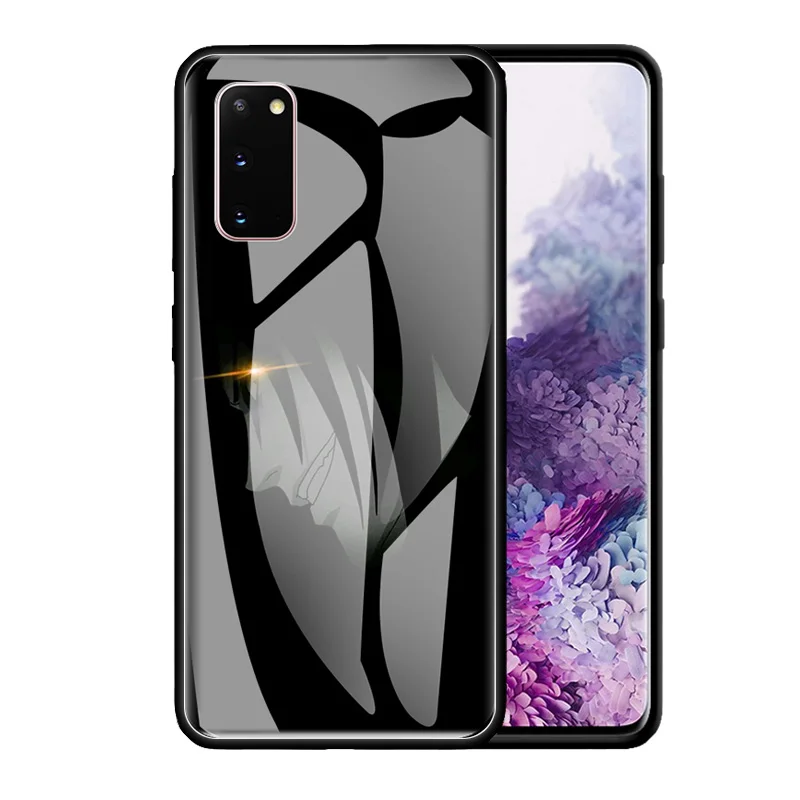 

Glass Case For Samsung Galaxy S20 FE S10 S9 S8 Plus Note 20 Ultra 10 Lite 9 8 Shell Phone Cover Capa Anime Naruto Sharingan