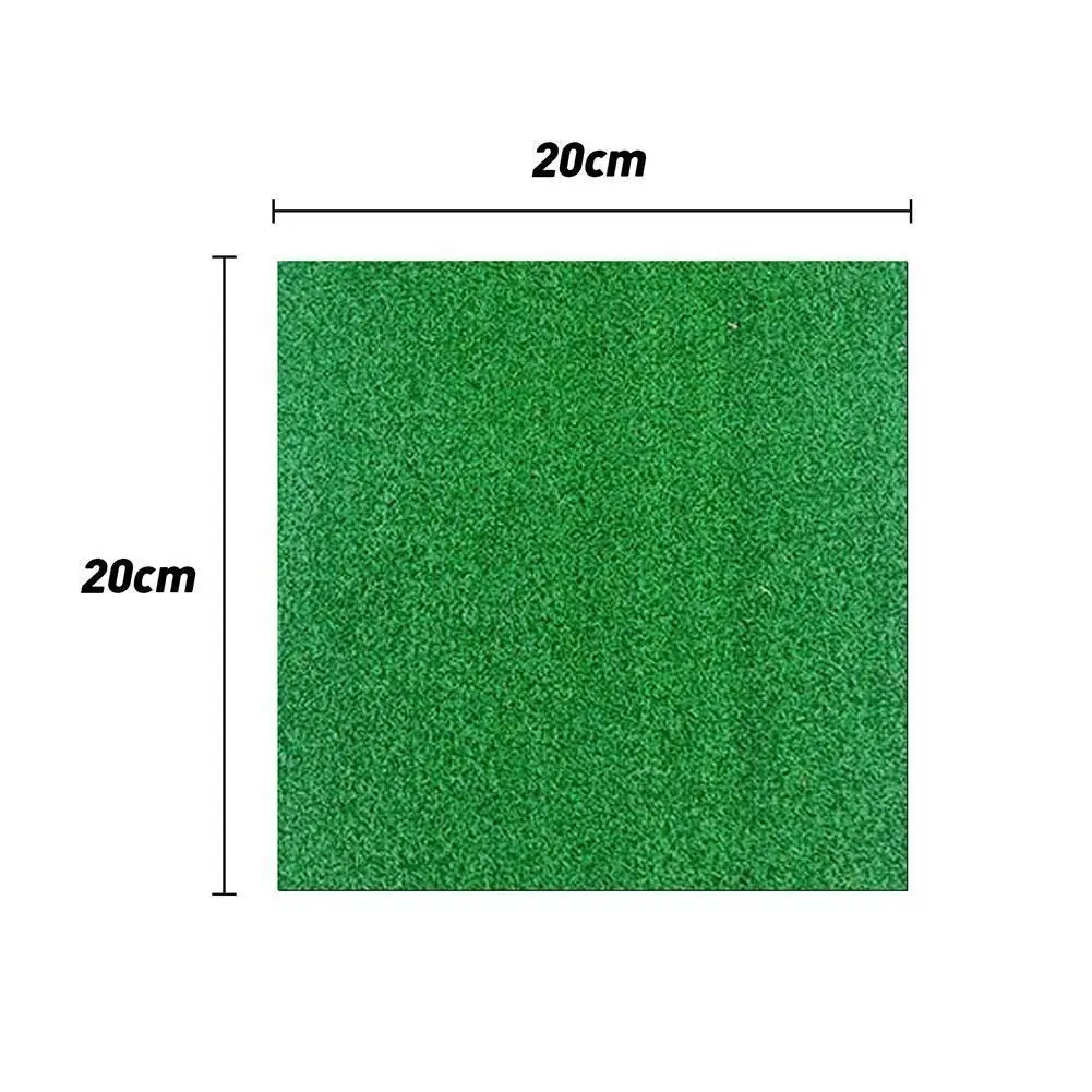 

Golf Practice Mat Residential Training Artificial Grass Golf Tee Practice Golf Exercise Train Mat Mat Rubber Pad Holder B7O6